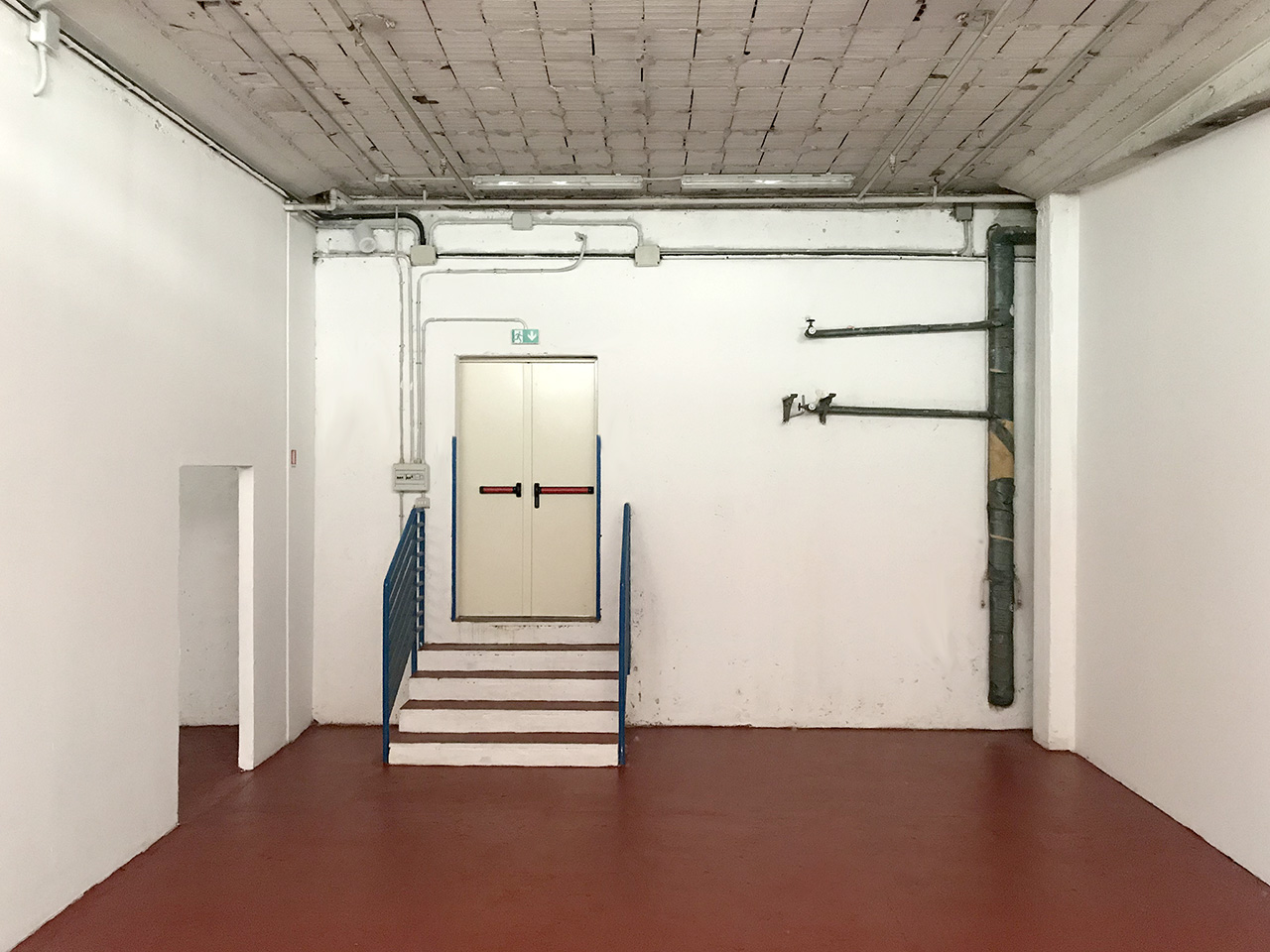 Spazio 1 e porta di ingresso - magazzino 95 mq in affitto a Milano - Atlantic Business Center