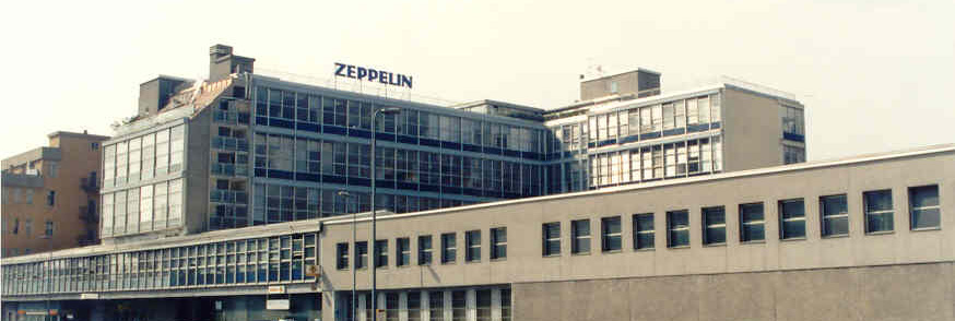 Atlantic Business Center in the 90s with the Zeppelin sign