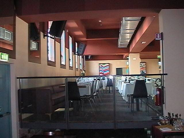 Tavoli soppalco sala ristorante - bar ristorante pizzeria 880 mq in Atlantic Business Center