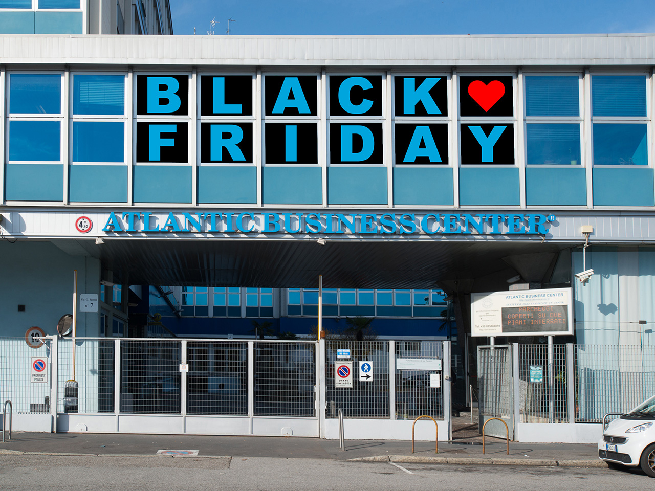 Black Friday 2019 - 20% di sconto sugli uffici in affitto