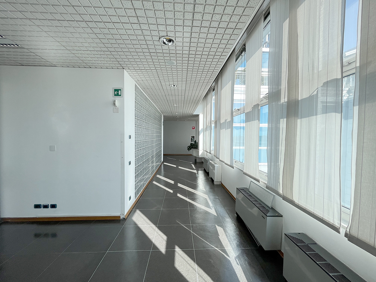ufficio 377 mq in Atlantic Business Center - quarto piano - corridoio